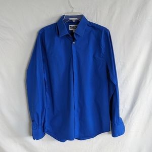 📯 Royal Blue "Extra Slim Fit" 1MX Dress Shirt